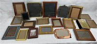 Box Lot of Picture Frames, Various Sizes