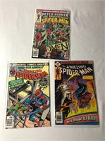 3 Amazing Spider-Man Comic Books 1977-79