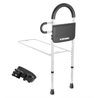 Bed Rails for Elderly Adults with Storage Pocket,