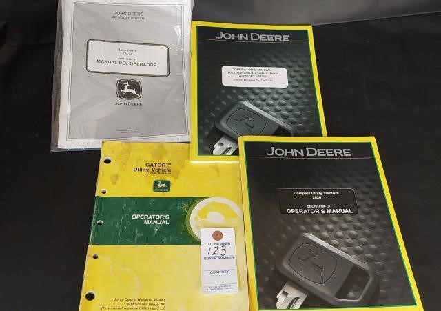 John Deere Owners Manuals