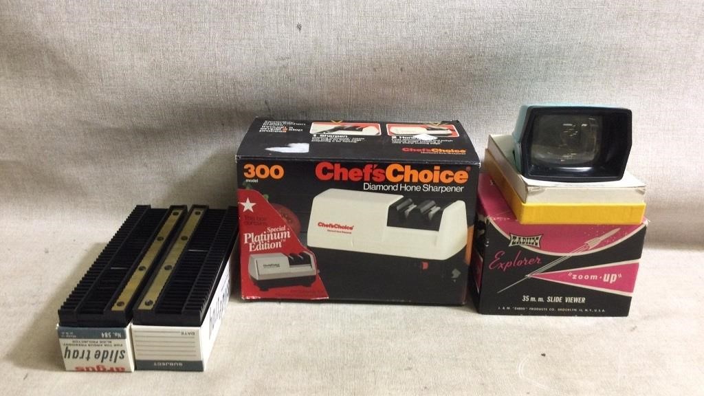Vintage/Retro 35mm Projector Slides, Chef Choice