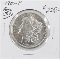 1901-P Silver Morgan Dollar Coin Rare Date