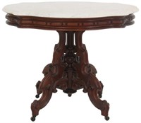 Thomas Brooks Turtle Top Marble Top Table