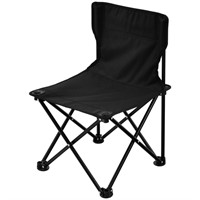 Gredecor Camping Chairs,Black Lightweight and Supp