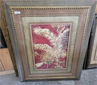 TROPICAL 1 FRAMED AND MATTED PRINT