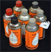 6 Cans 12oz Kano Aerokroil Release / Lubricant OIl