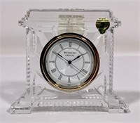 Waterford mantle clock, Coliseum, 5" tall
