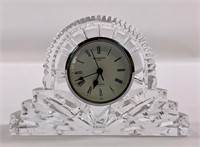 Waterford mantle clock, Lismore, quartz works,