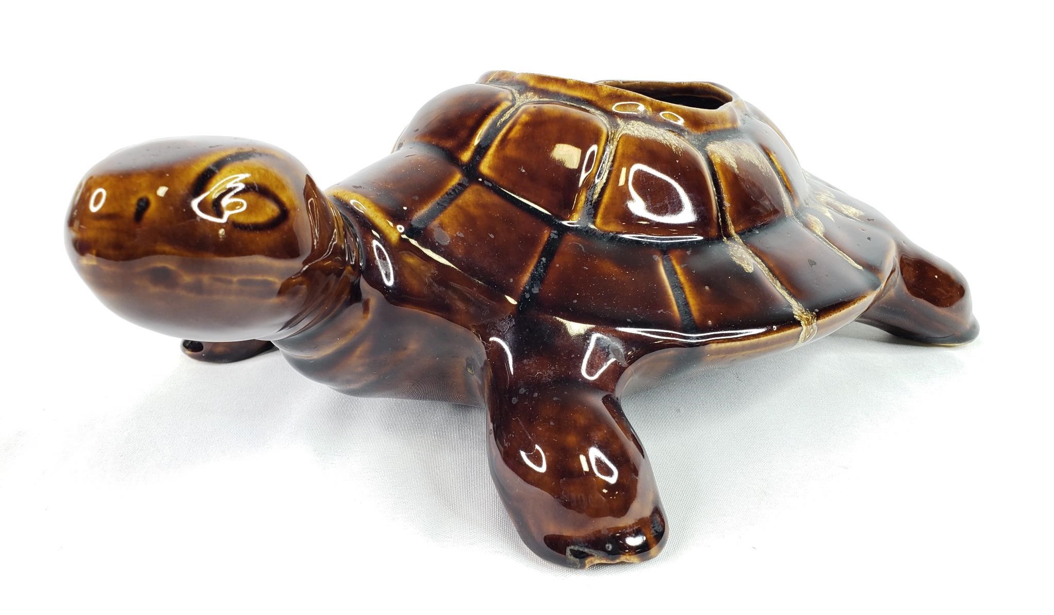 Turtle Planter Ceramic