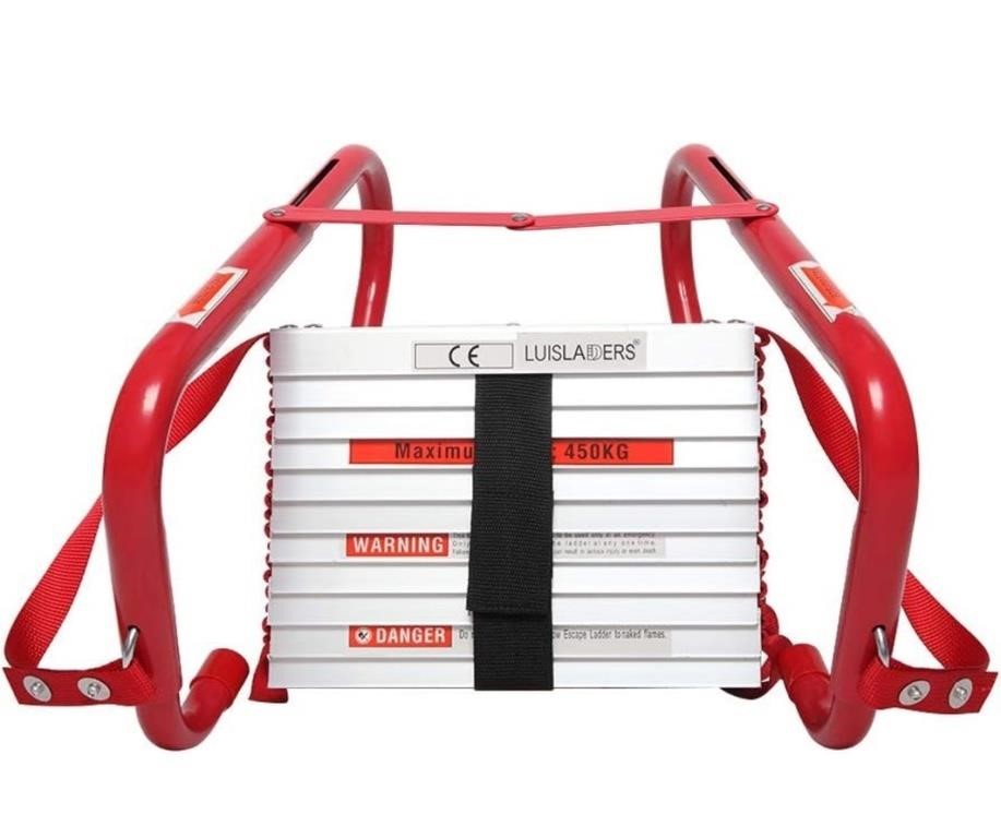LUISLADDERS Fire Escape Ladder 3 Story with
