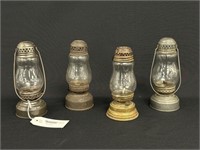4 Antique Skater's Lanterns