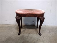 Southwood Flamed Mahogany Foot Stool