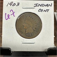 1903 INDIAN HEAD PENNY CENT