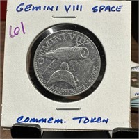 VTG GEMINI VIII SPACE COMMEM TOKEN