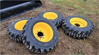 New 12x16.5 Skidsteer Tires and Rims