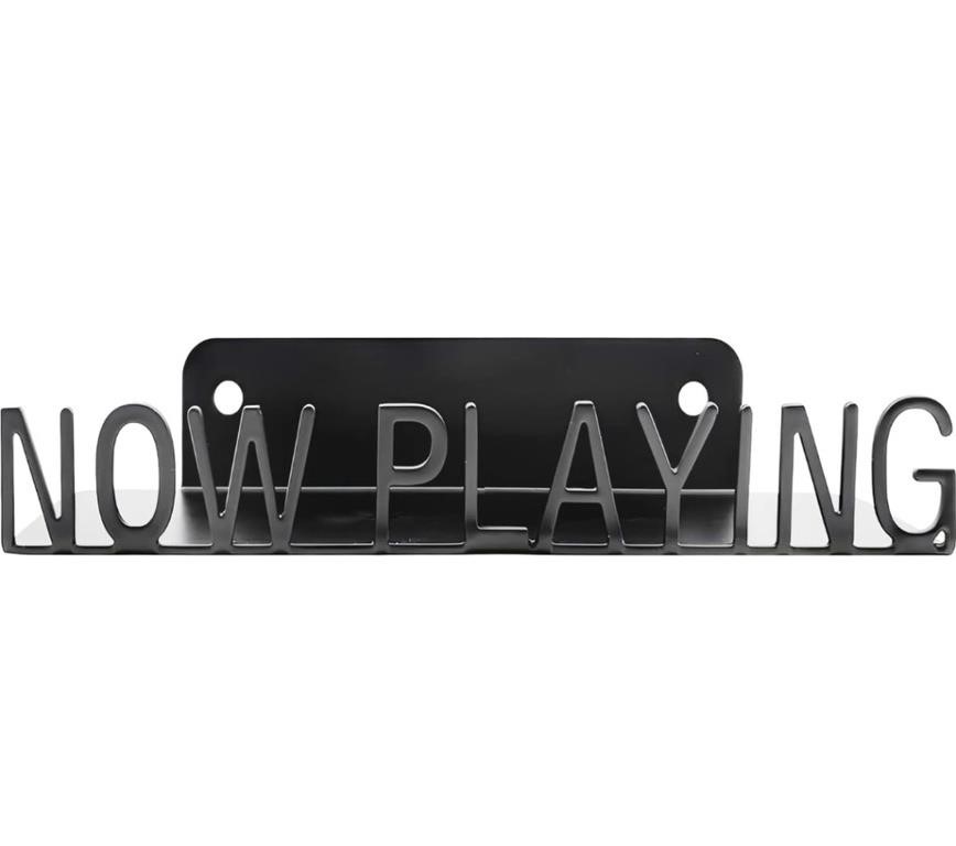 (7" x 1.59" - black) Ahomiwow Metal Now Playing