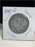 1941 d Walking liberty half dollar