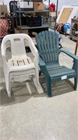 4 outdoor chairs