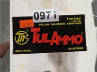 TULAMMO 9MM LUGER 115GR