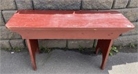 NICE VINTAGE PINE BENCH 36X12X19 INCHES