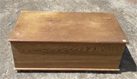 VINTAGE PINE BLANKET BOX 39X19X16 INCHES