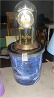 Vintage Domed Kundo Clock with Container
