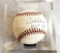 Al Kaline Autographed Baseball 1993 Sealed &