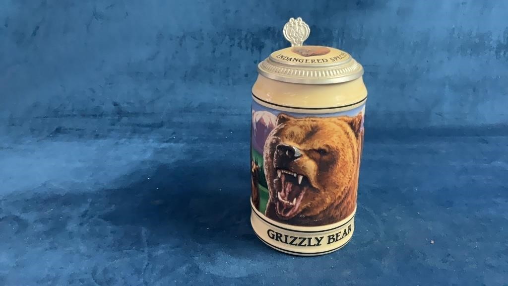 Budweiser beer stein