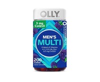 2pack OLLY Mens Multivitamin Gummy, Blackberry