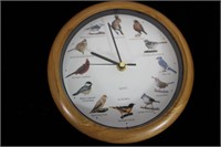 Bird Calls Wall Clock