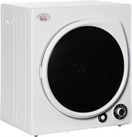 HOMCOM Automatic Dryer Machine  1350W 3.22 Cu. Ft.