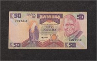 ZAMBIA 50 KWACHA