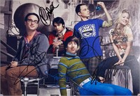 Autograph COA Big Bang Theory Photo