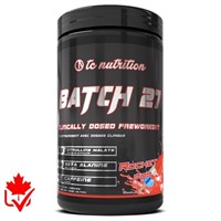 SIZE 360G NTC NUTRITION BATCH 27 PRE WORKOUT BB