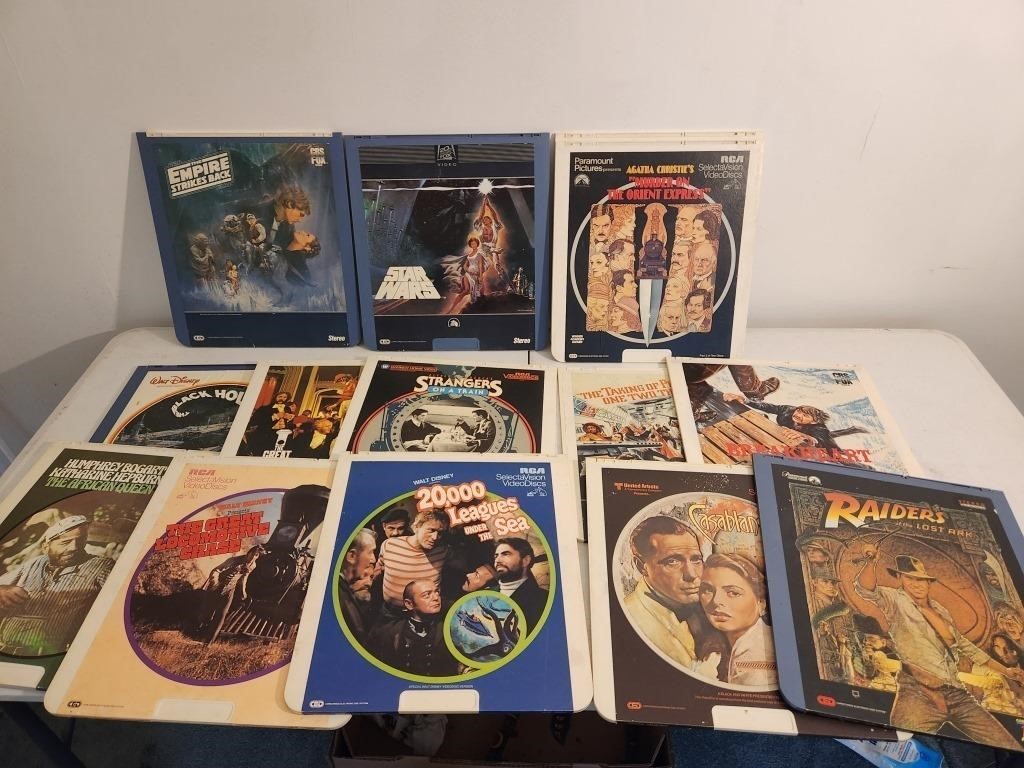 Vintage RCA Spectravision VideoDiscs