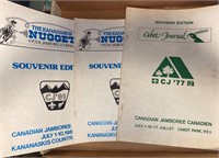 3 x Vintage Canadian JAMBOREE Programs