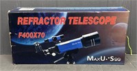 Max-U-500 Refractor Telescope