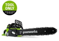 Greenworks 40V 16" Brushless Chain Saw - NEW $240