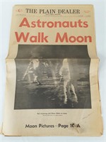 Plain Dealer Moon Walk 7/21/1969