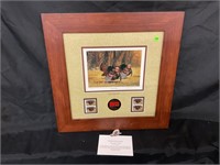 2003 NWTF MARK ANDERSON SIGNED ARTIST PRINT STAMP