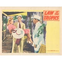 Law of the Tropics 
1941 original vintage lobby ca