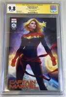 CGC 9.8 Signature Series Captain Marvel #1 2019