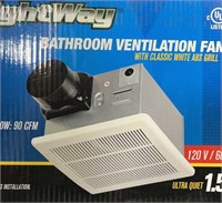 Light way bathroom ventilation fan - missing