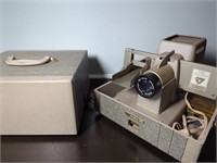 Vintage TDC Selectron Semimatic  Slide Projector