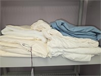 Asst sheets & table cloths
