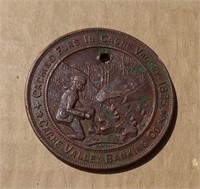 Cache Valley Bank Trade Medal 1930s