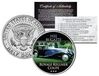 1931 BUgatti Royale Kellner Coupe US Coin