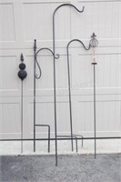 Assortment of Garden Planter Basket Holders