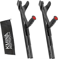 KMINA PRO - Folding Carbon Fiber Crutches (x2 Unit