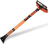 Zone Tech Ice Scraper and Extendable Brush 360° Sn